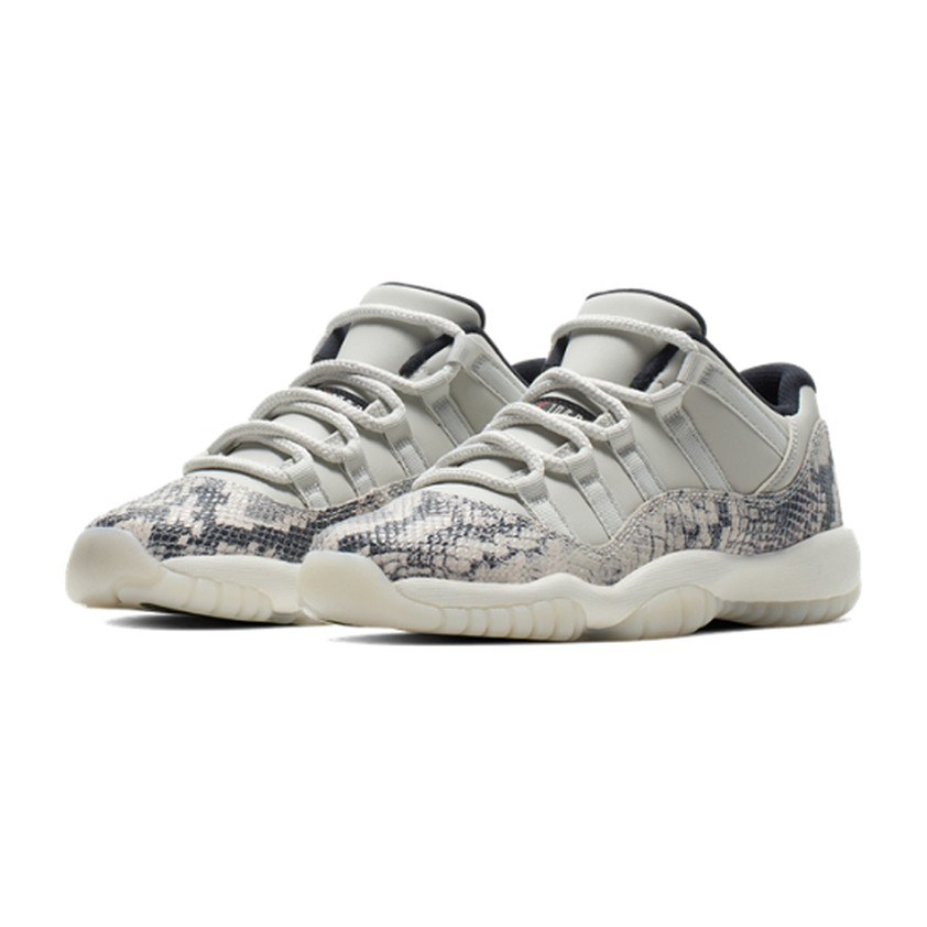 Jordan Air Jordan 11 Low Snakeskin Light Bone