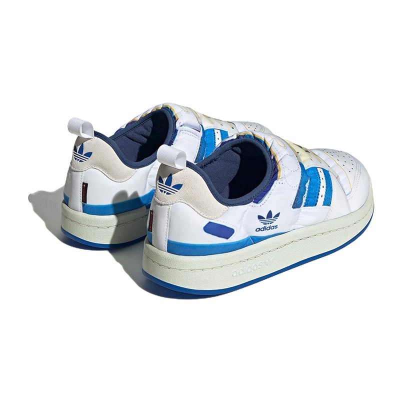 adidas Puffylette White Blue