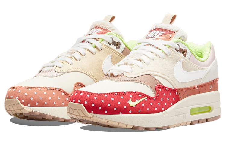 Nike Air Max 1 PRM "Best Friend" Khaki Red