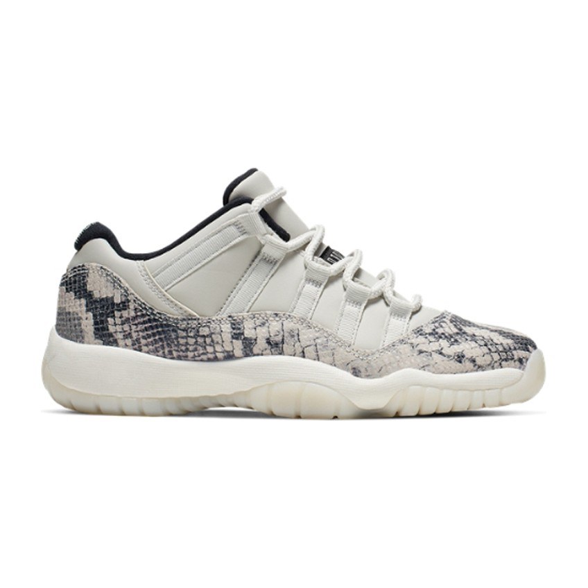 Jordan Air Jordan 11 Low Snakeskin Light Bone