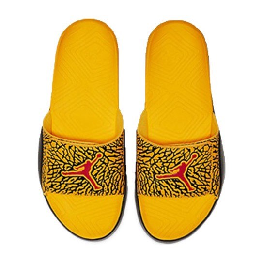 Jordan Hydro 7 Yellow Crackle