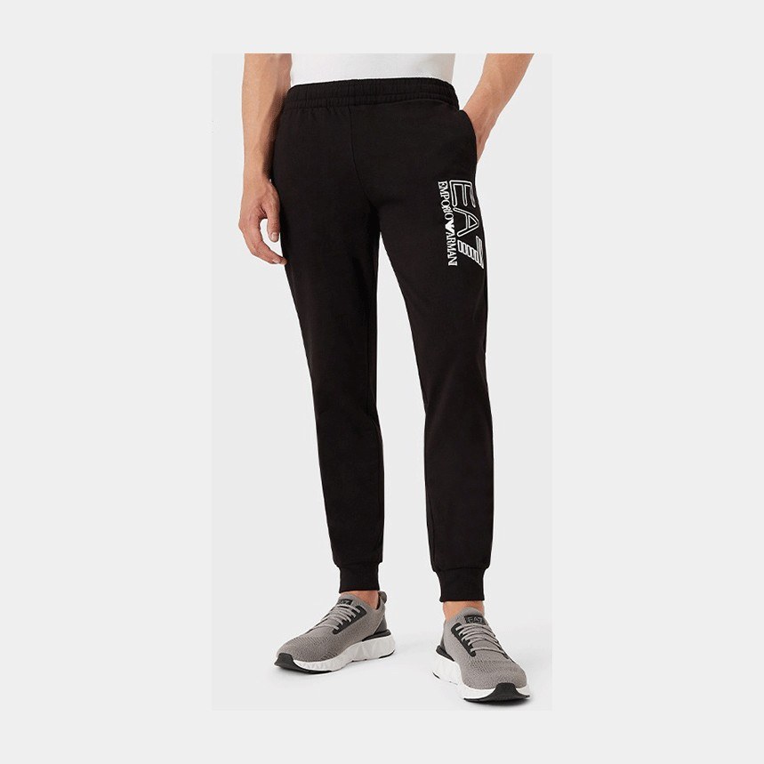 Emporio Armani EA7 Black Joggers