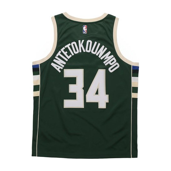 Nike NBA Giannis Antetokounmpo 34 Jersey