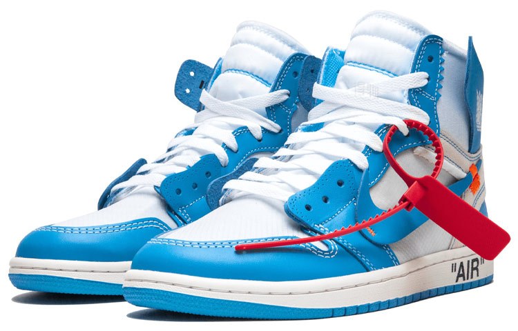 OFF-WHITE x Air Jordan 1 Retro High OG "UNC"