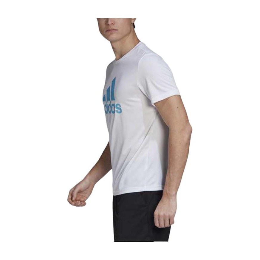 adidas Crew Neck T-Shirt White Printed