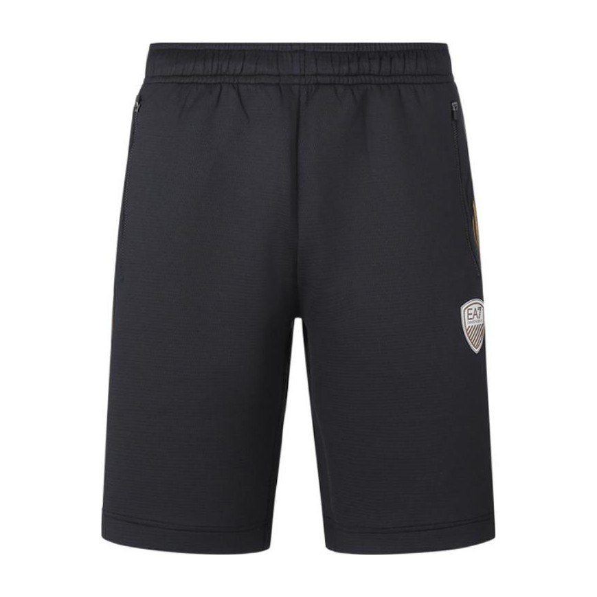 Emporio Armani EA7 Coal Black Shorts