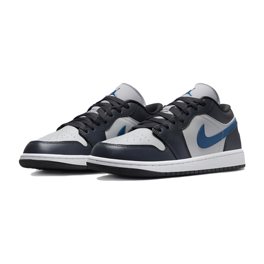 Jordan Retro Low Black Grey Blue