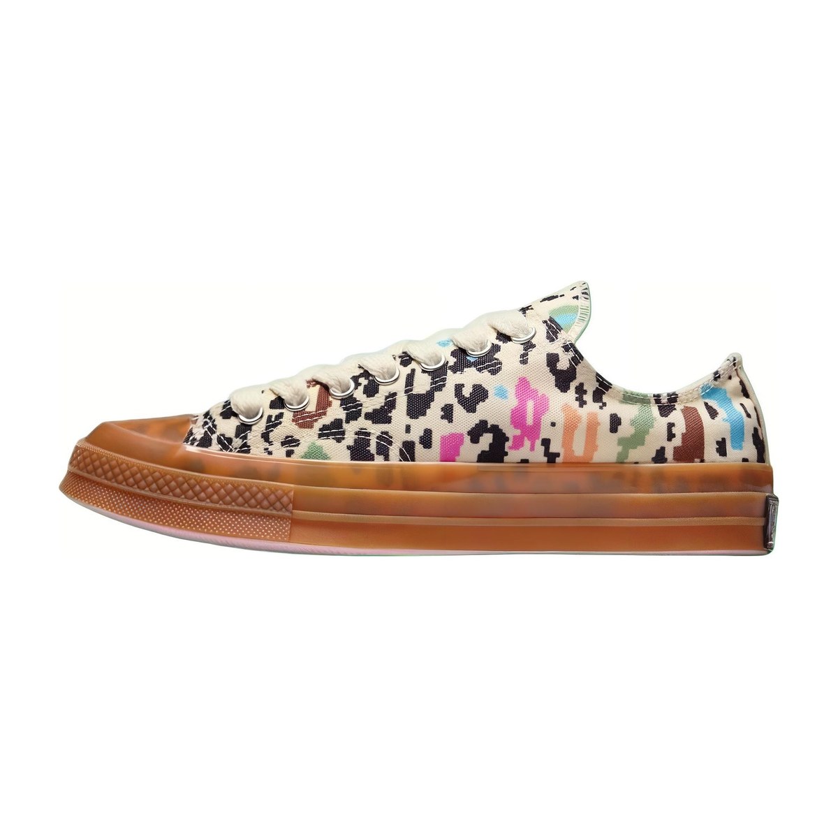 le FLEUR* x Converse Chuck 70 Low Beige Brown