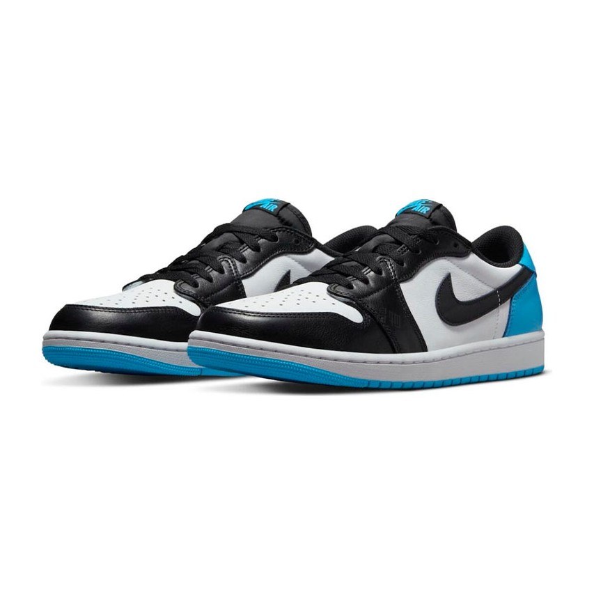 Jordan Air Jordan 1 Low "Black and Dark Powder Blue"