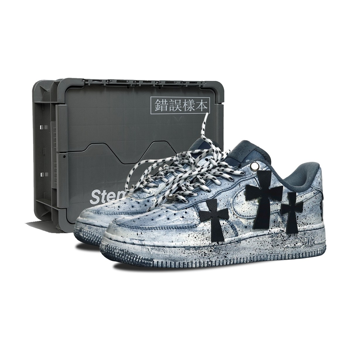 Nike Air Force 1 Low Black Grey