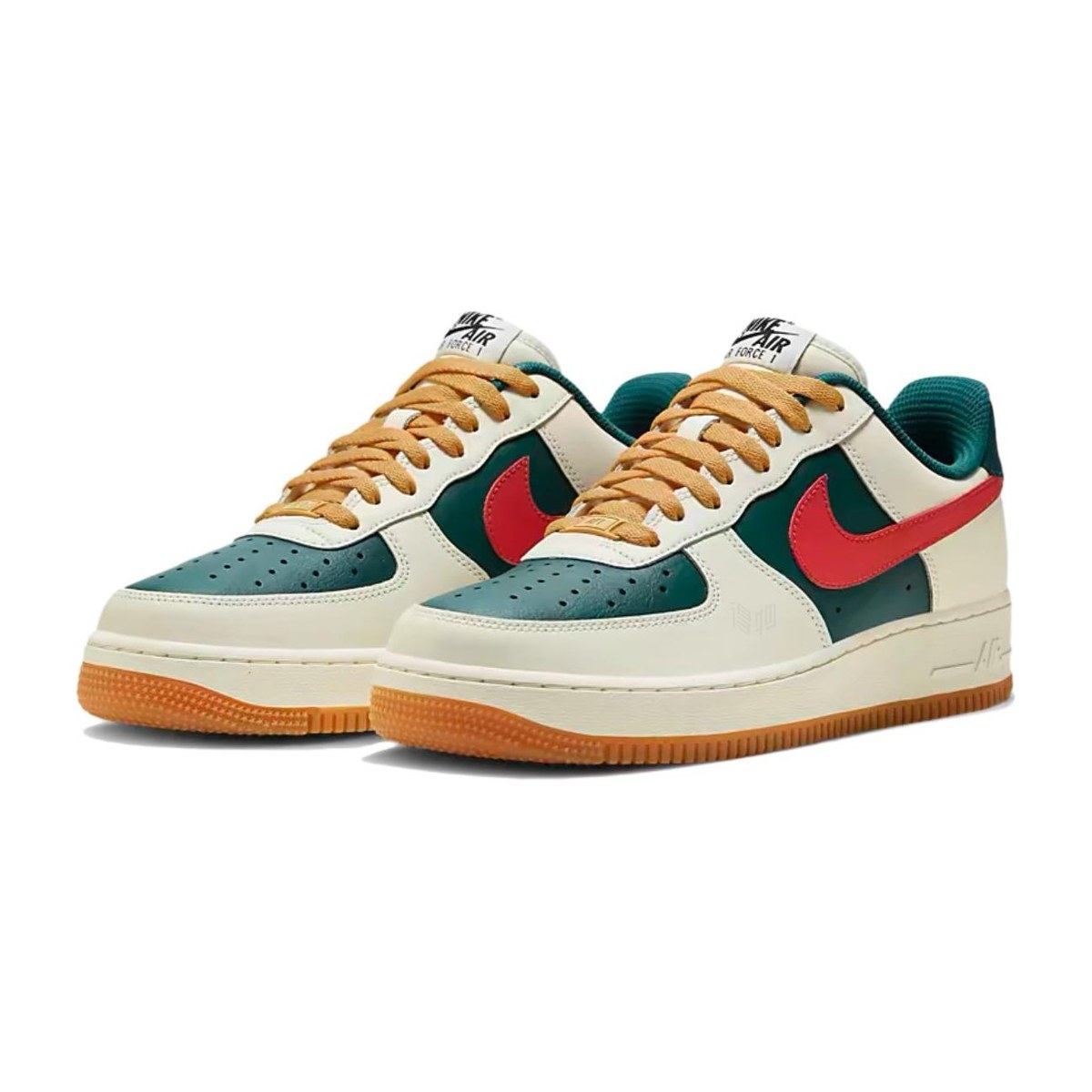 Nike Air Force 1 Low White Green Red