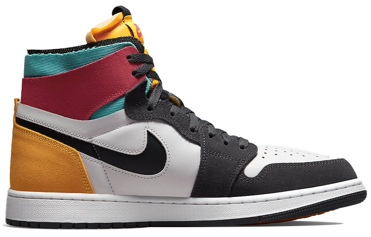 Jordan Air Jordan 1 Zoom Air CMFT White Black Yellow