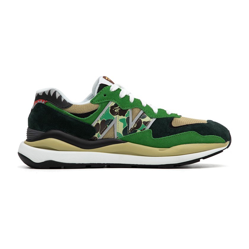 BAPE x New Balance 5740 Black Green Camo