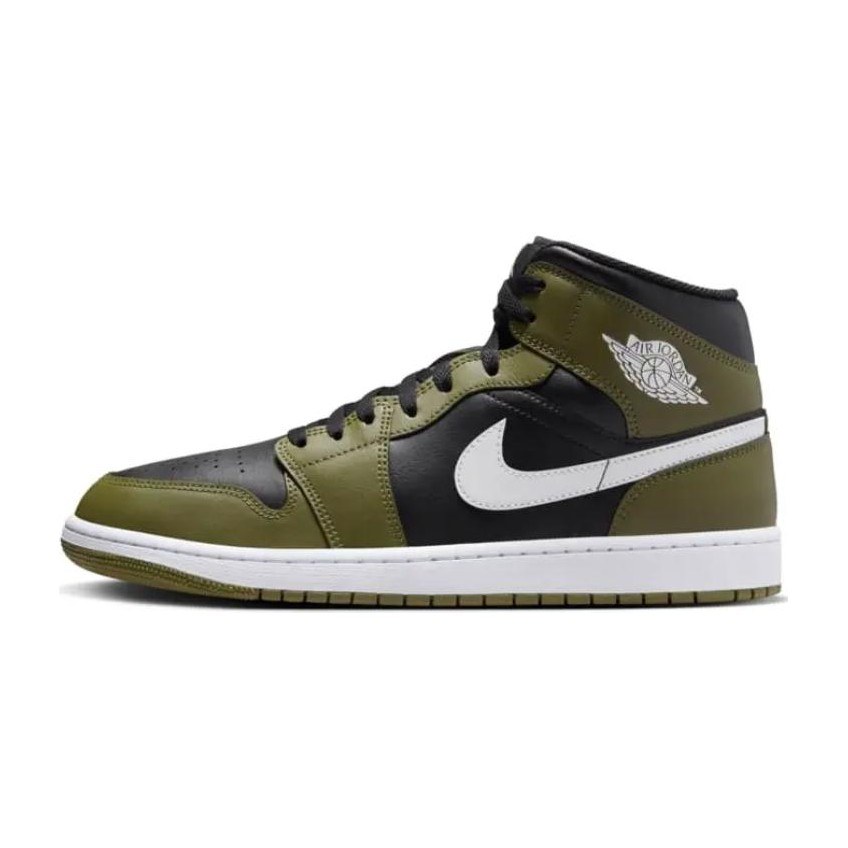 Jordan Air Jordan 1 Mid Green Black