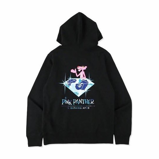 BAPE x Pink Panther Logo Hoodie