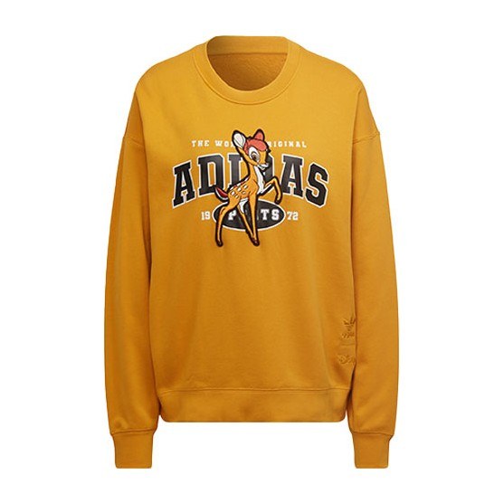 adidas x Disney Bambi Crewneck Sweatshirt Gold