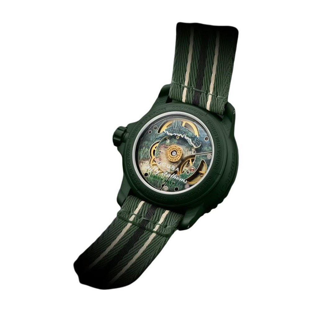 Swatch x Blancpain Fifty Fathoms Plant Ceramic