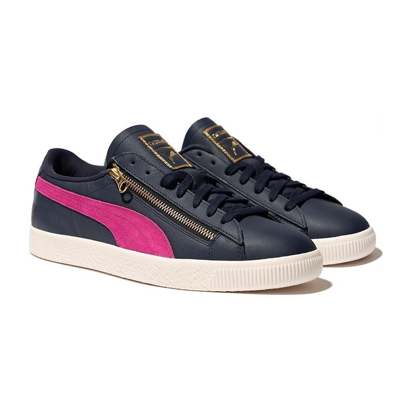 PHANTACi x PUMA Suede Blue Pink