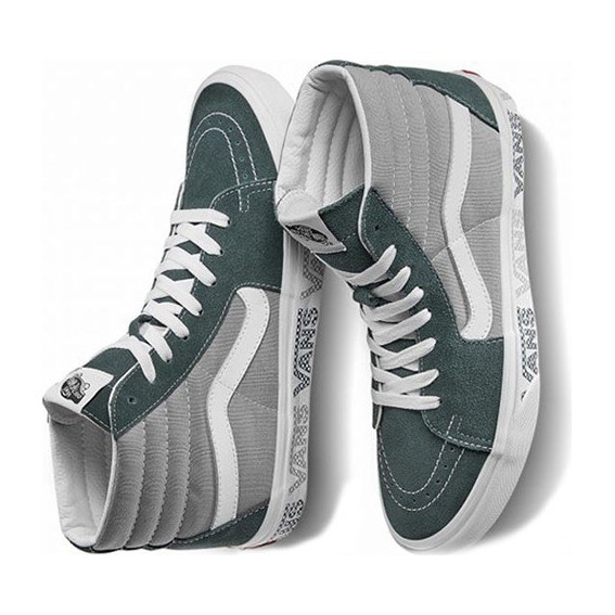 Vans SK8 Hi Grey Green