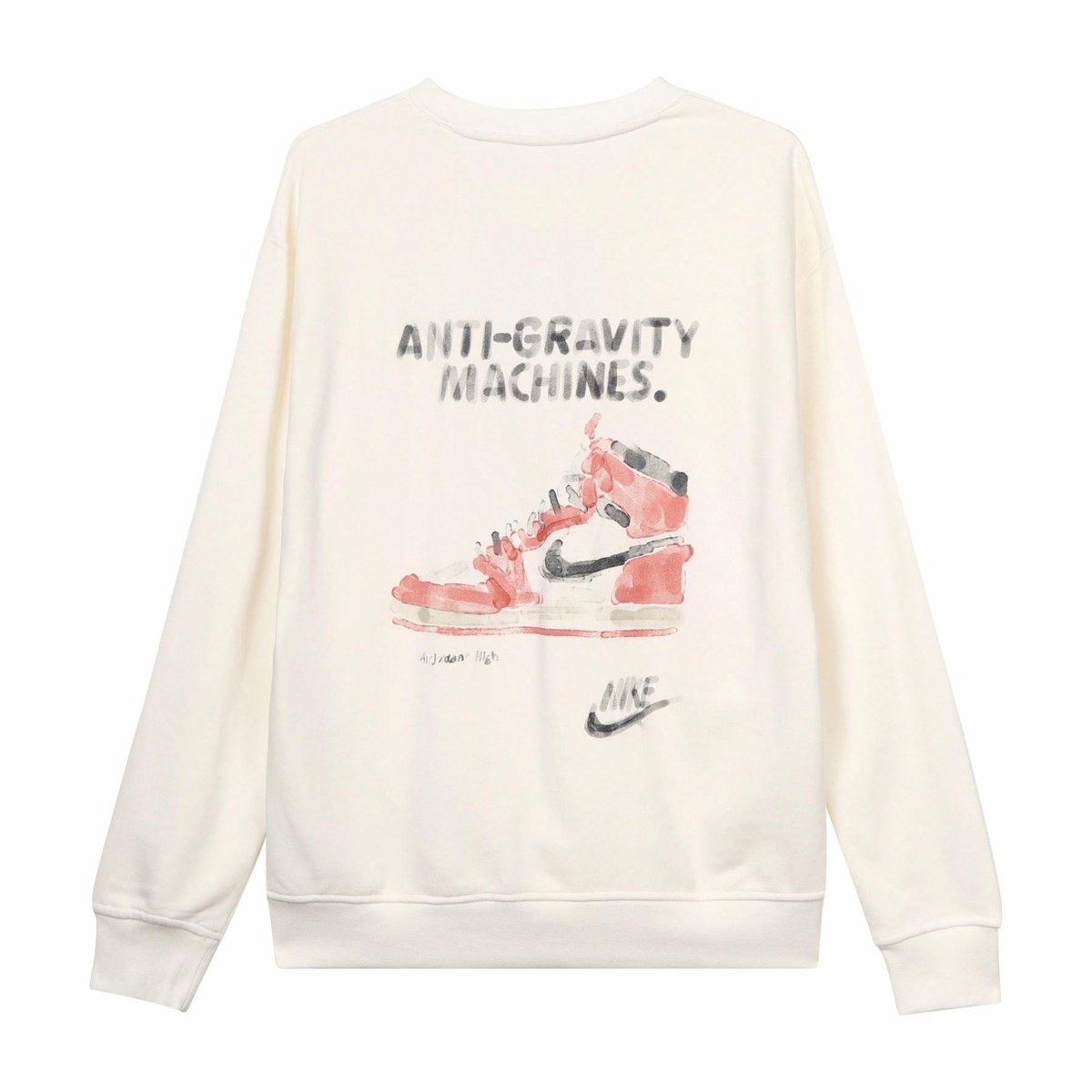 Jordan Crewneck Sweatshirt White