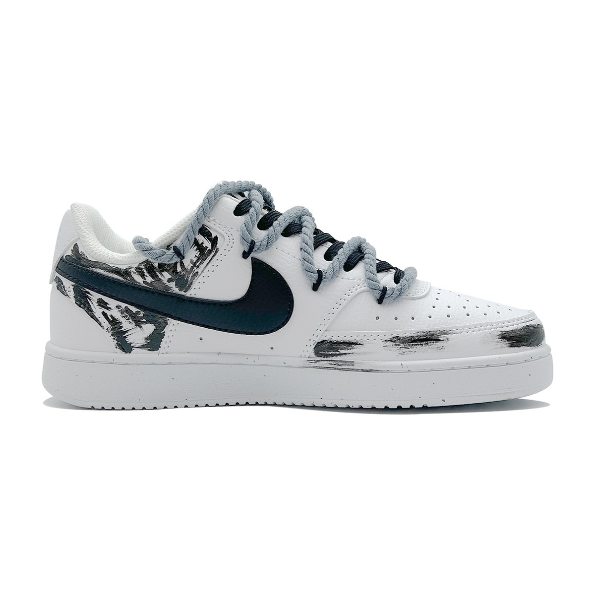Nike Court Vision Black White