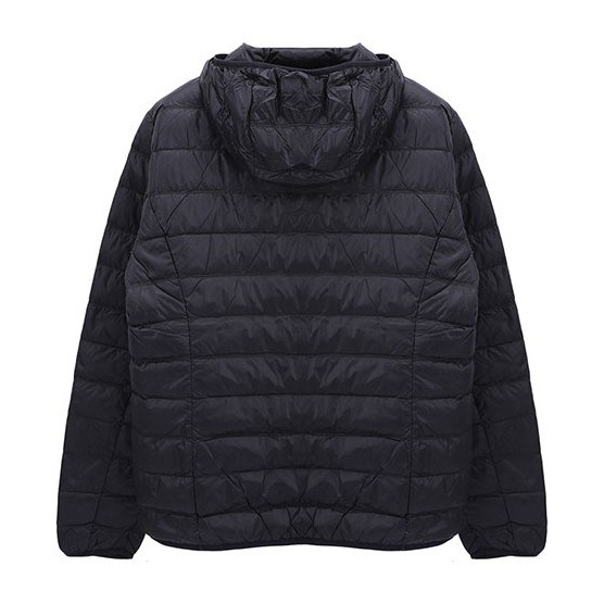 Emporio Armani Quilted Down Jacket Black