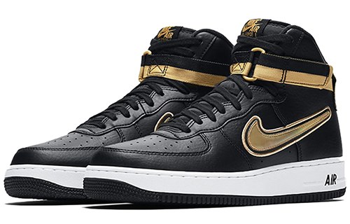 Nike Air Force 1 "For the Love of the Game" Black/Metallic