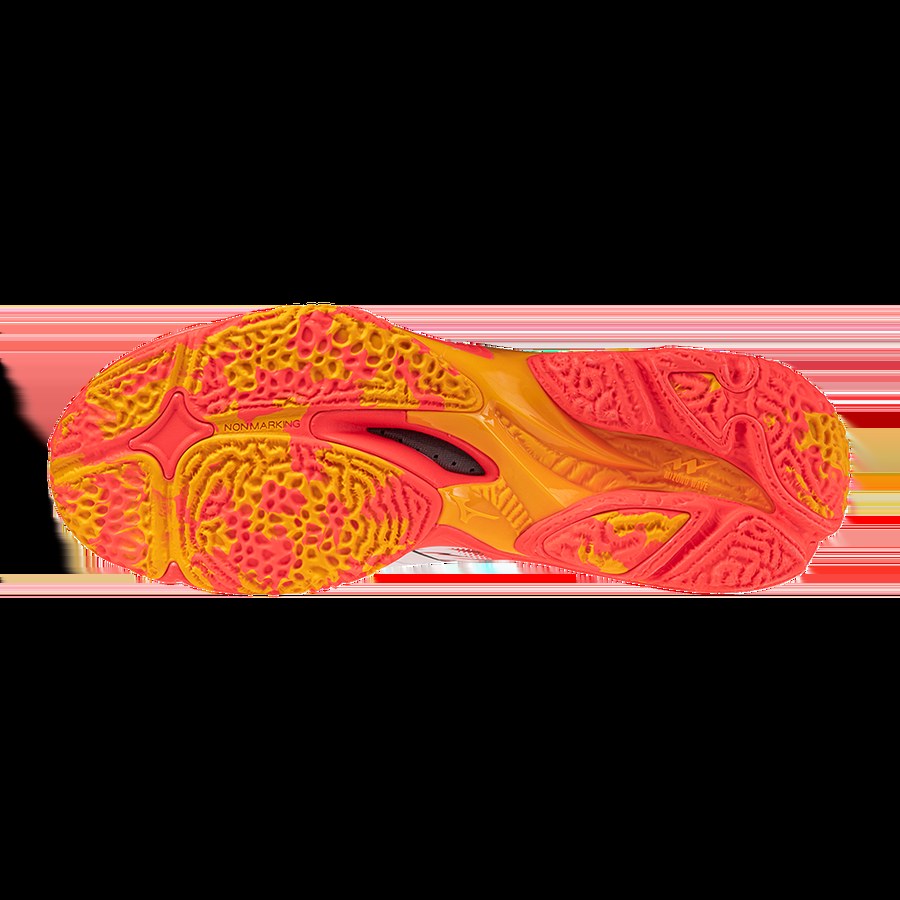 Mizuno Wave Lightning Neo 3 White Orange