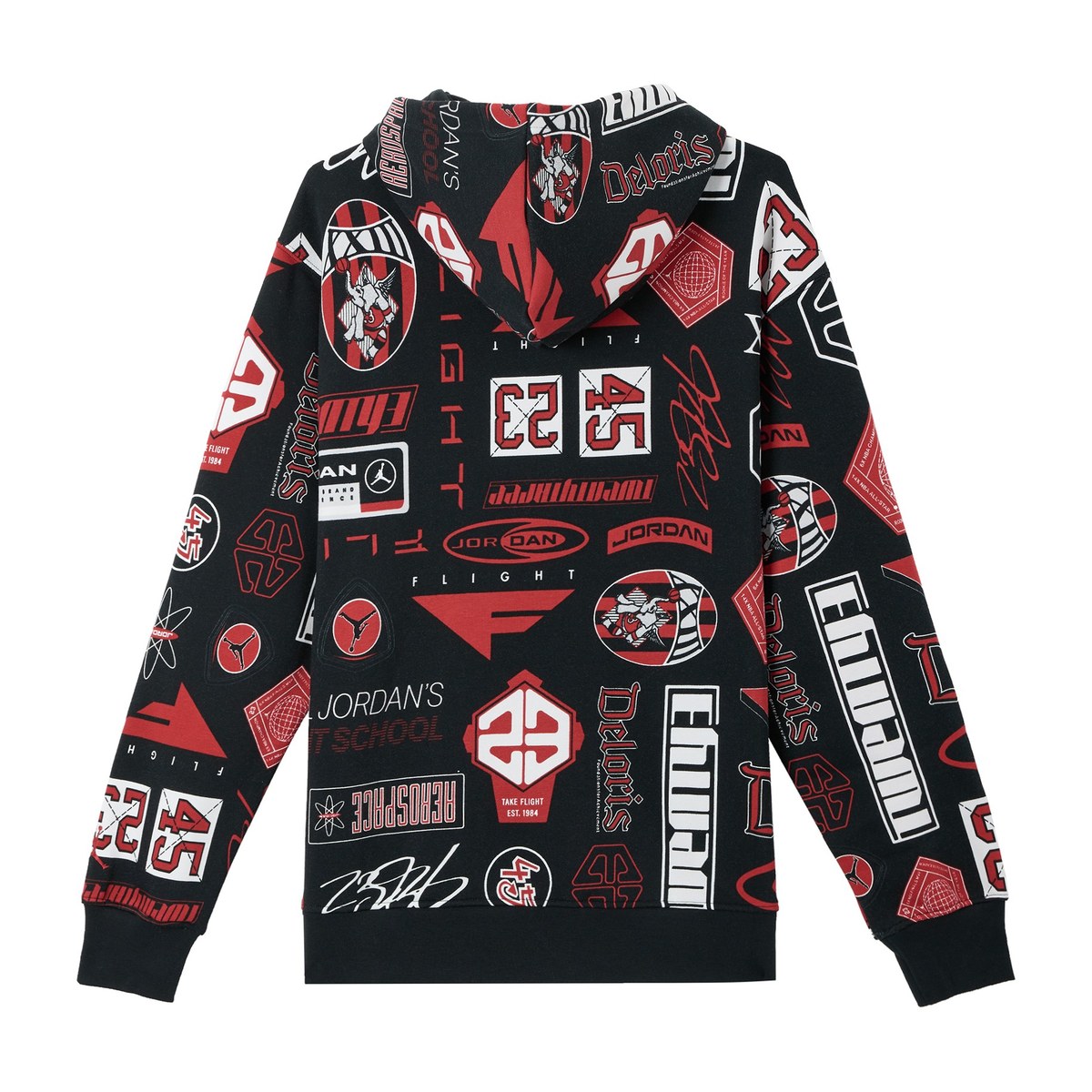 Jordan Essentials Hoodie Black/Varsity Red