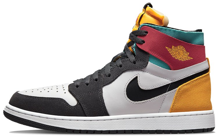 Jordan Air Jordan 1 Zoom Air CMFT White Black Yellow