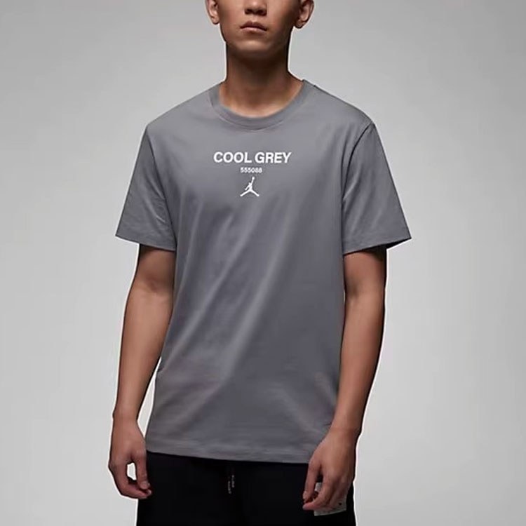Jordan Logo Print Crewneck T-Shirt