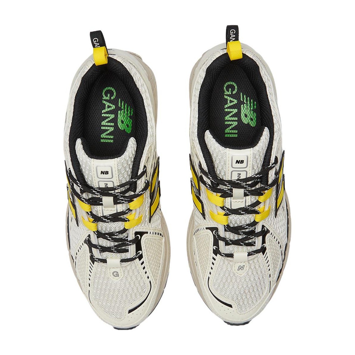 GANNI x New Balance 1906R Grey White