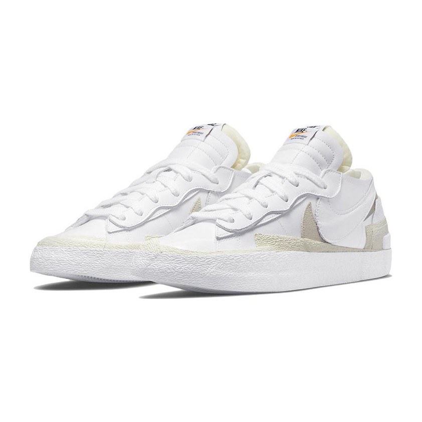 Sacai x Nike Blazer Low "White Patent Leather"