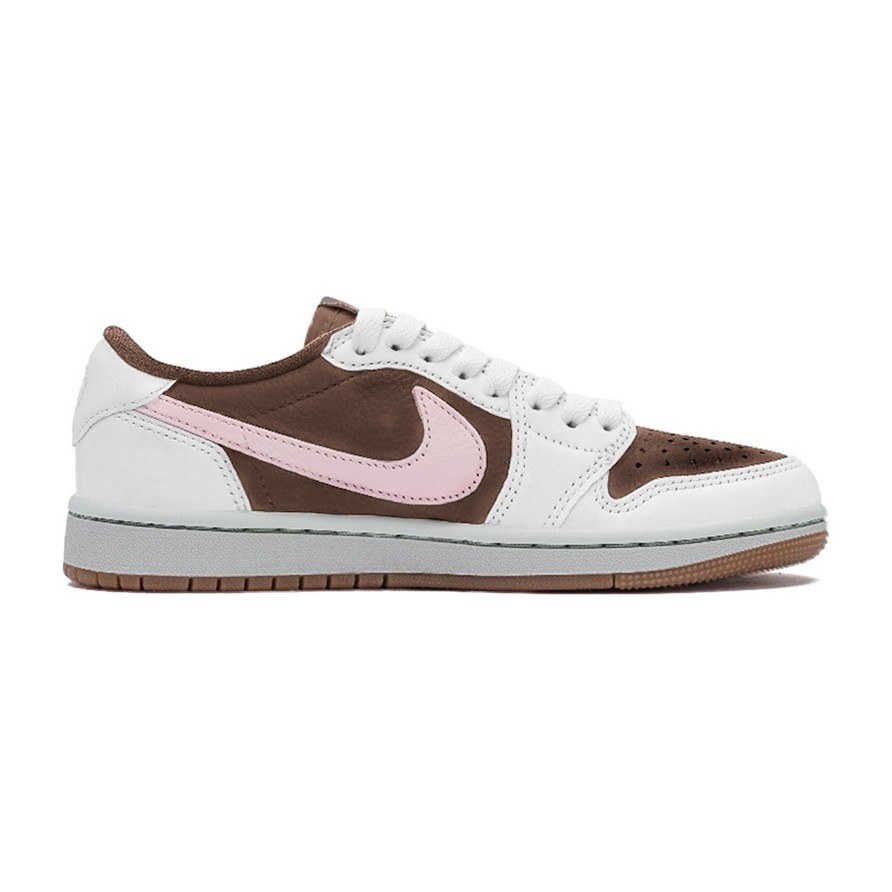 Travis Scott x Air Jordan 1 Low "White Pink"