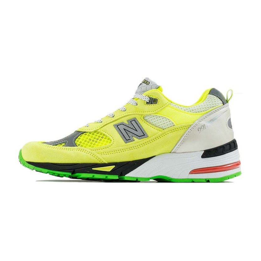 Aries x New Balance 991 Lemon Yellow
