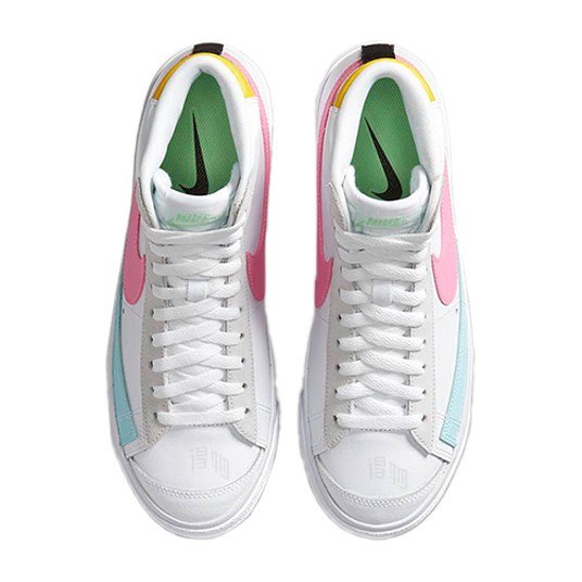 Nike Blazer 77 White Blue Pink