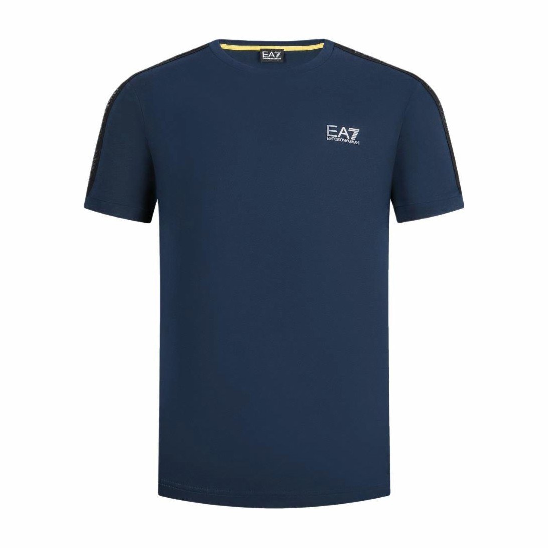 Emporio Armani EA7 SS24 Logo T-Shirt Navy