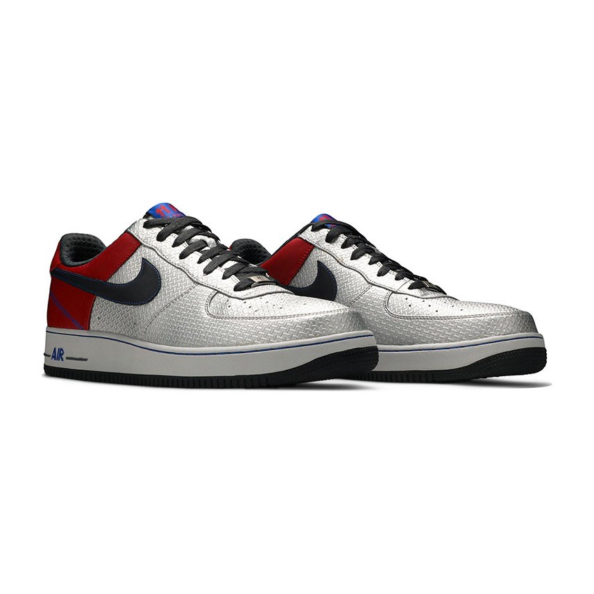Nike Air Force 1 Low Premium 07 Silver Red