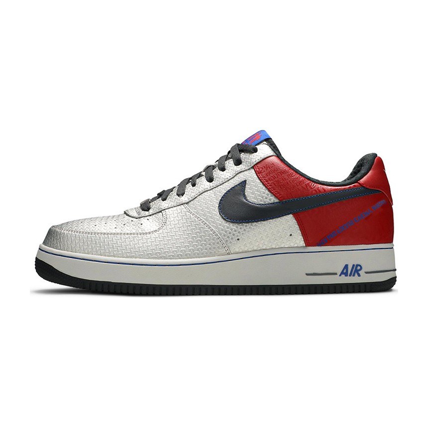 Nike Air Force 1 Low Premium 07 Silver Red