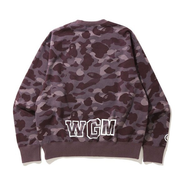 A BATHING APE Bape Color Camo Sweatshirt