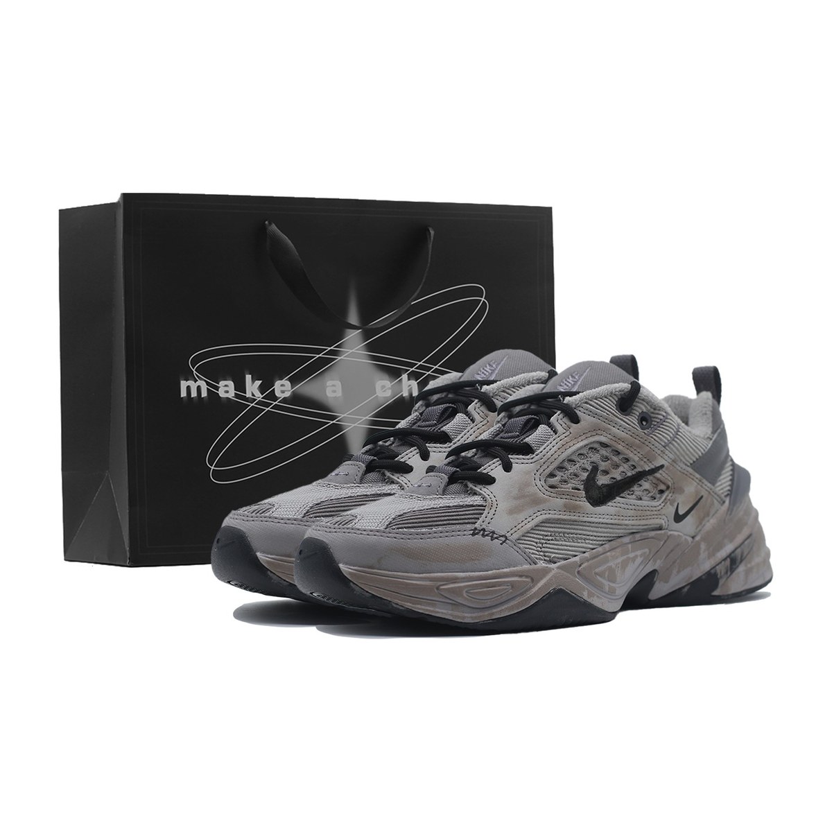 Nike M2K Tekno Black Brown