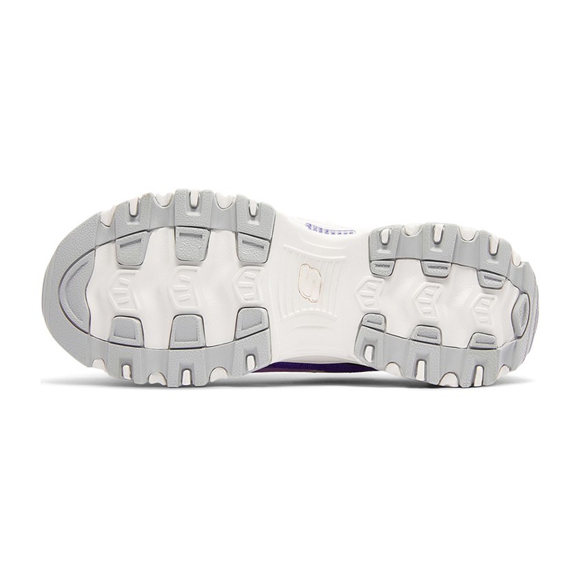 Skechers D'LITES 1.0 White Purple