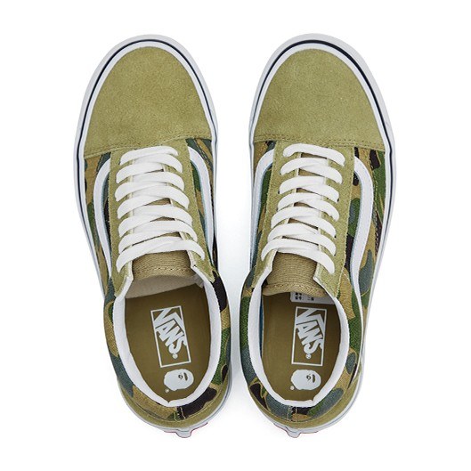 A BATHING APE x Vans Old Skool 36 DX Brown Camo