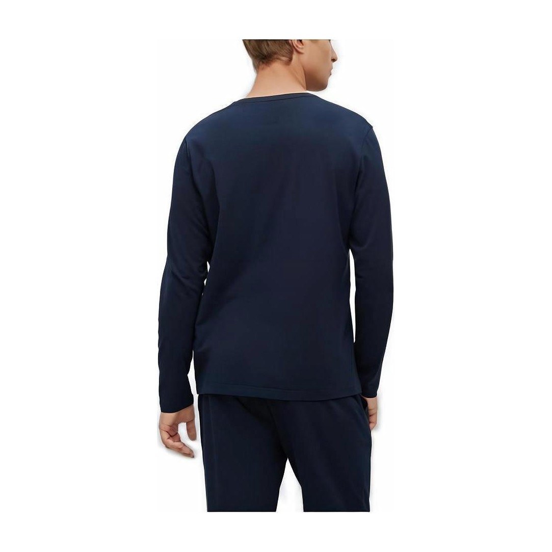 HUGO BOSS SS23 Pullover Long Sleeve Tee Navy