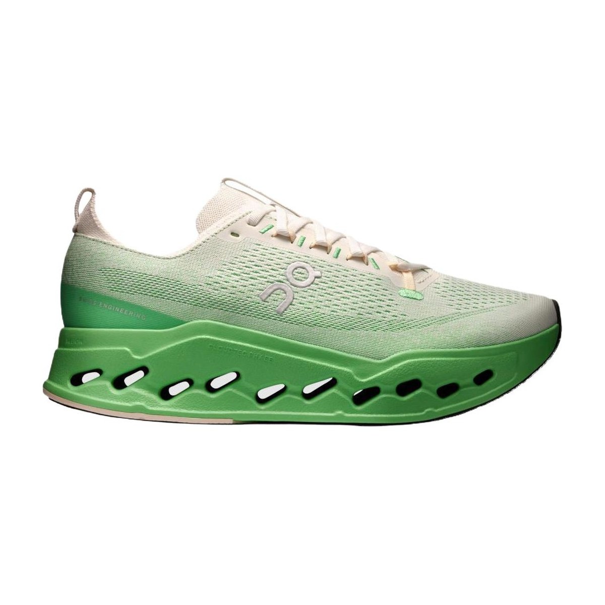 On Cloudsurfer Max White Green