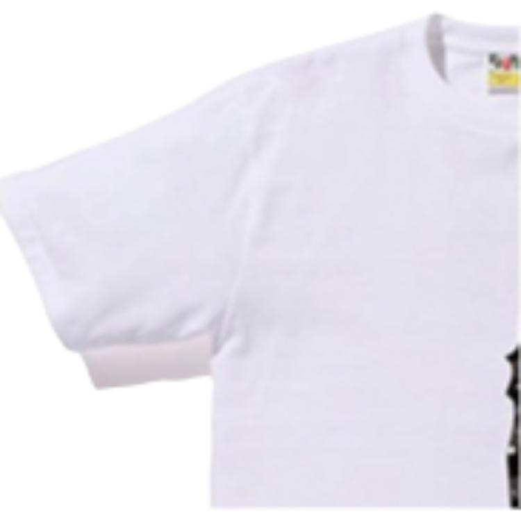 A BATHING APE Bape Camo Head T-Shirt White