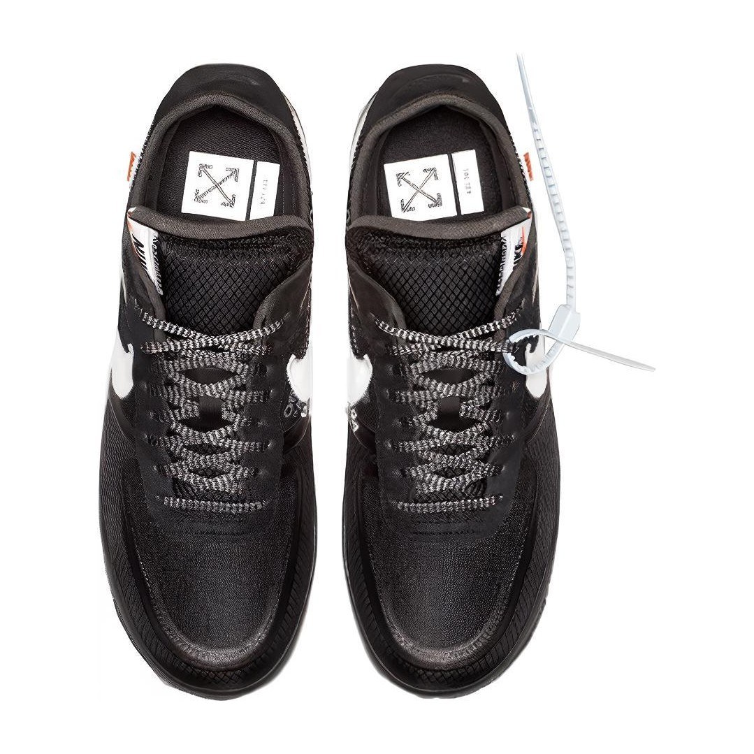 OFF-WHITE x Nike Air Force 1 Black White 2.0