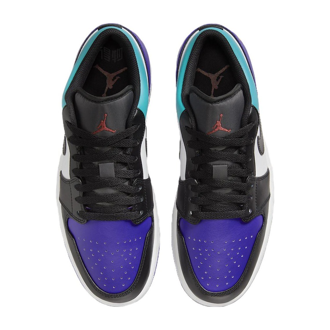 Jordan Air Jordan 1 Low White Black Purple