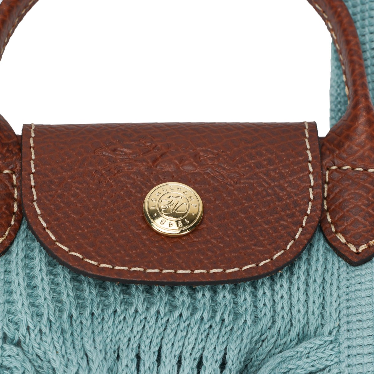 LONGCHAMP Le Pliage Filet 17 Lagoon Blue