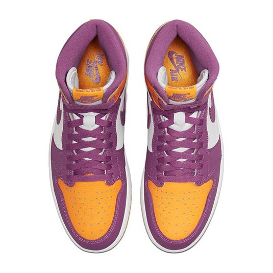 Jordan Air Jordan 1 Retro High OG "University Gold and Light Bordeaux"